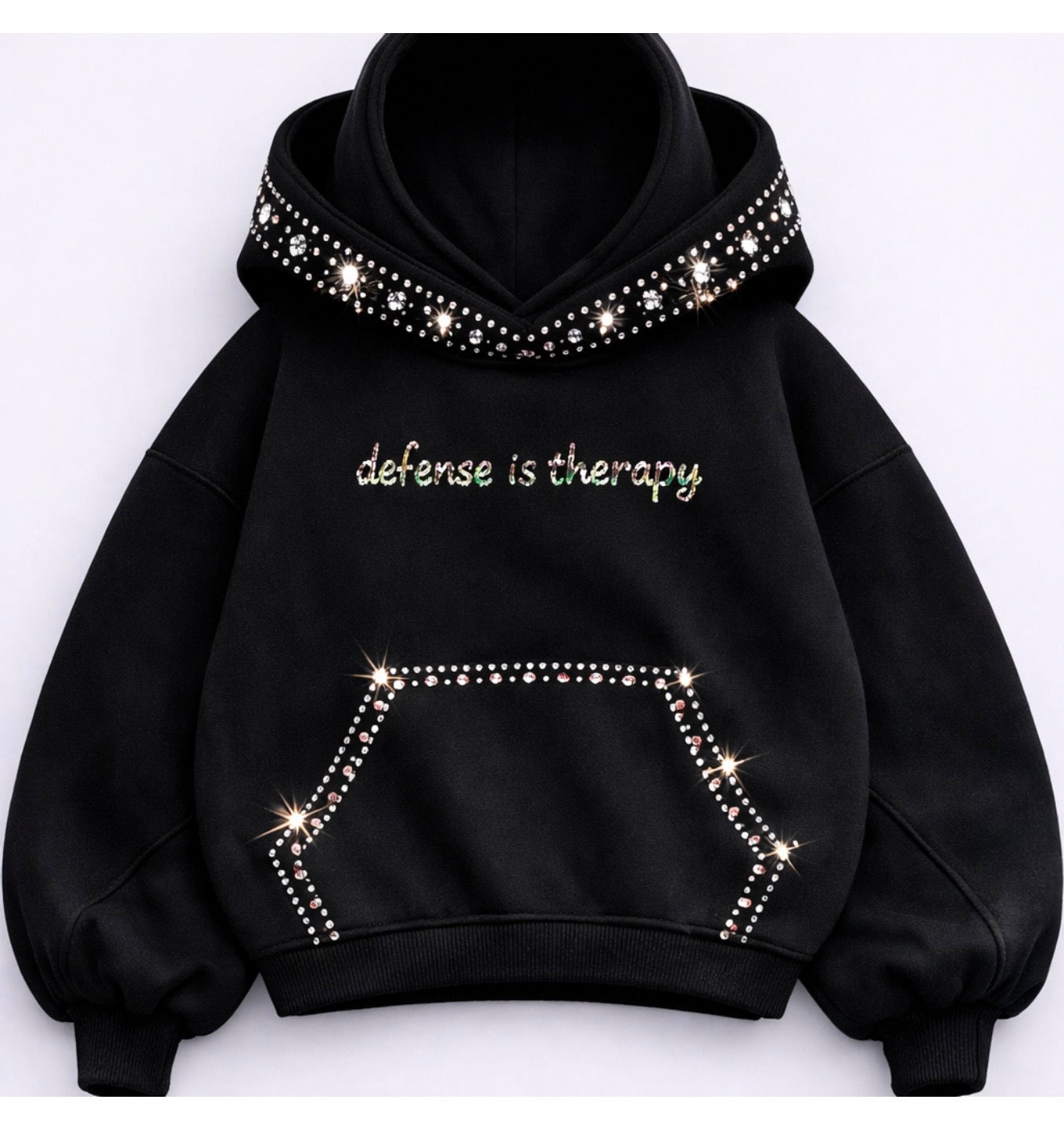 Defense Is Therapy Hoodie