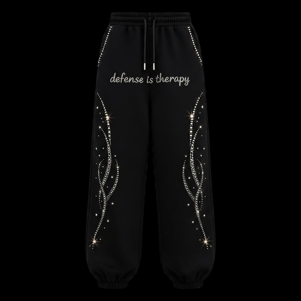Defense Is Therapy Sweatpants (Uncuffed)