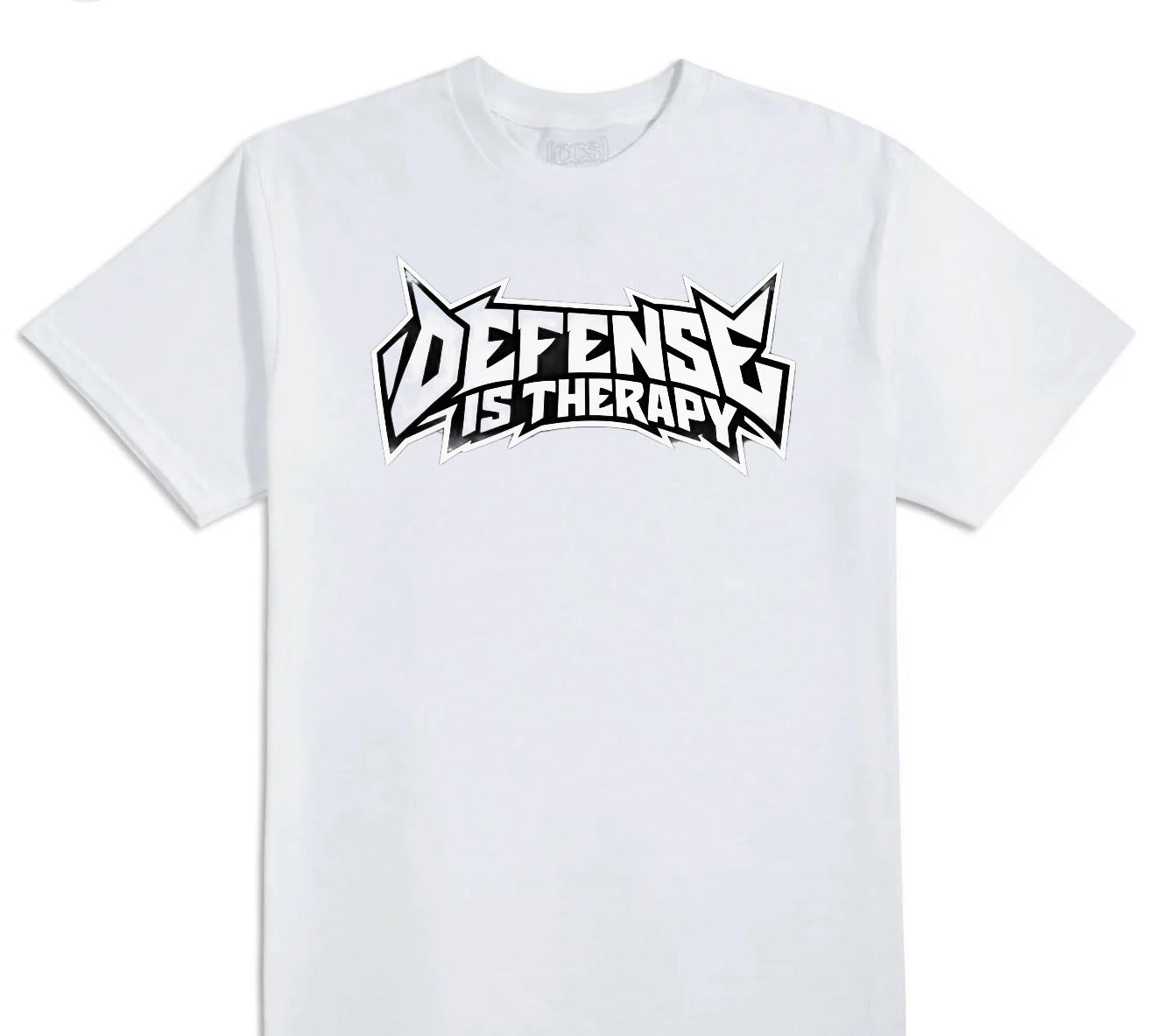 Defense Is Therapy Graphic Compression Tee